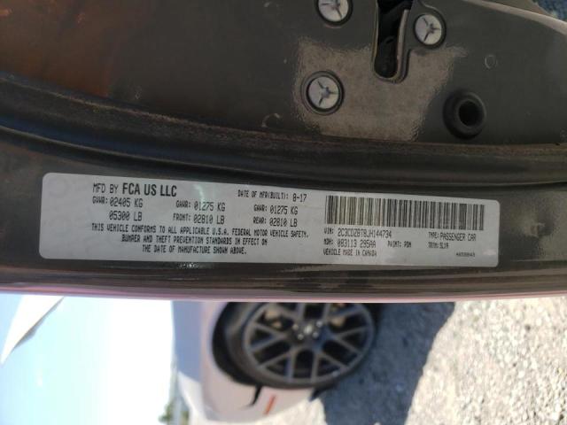 Photo 10 from auction – 2018 DODGE CHALLENGER with VIN 2C3CDZBT8JH144734