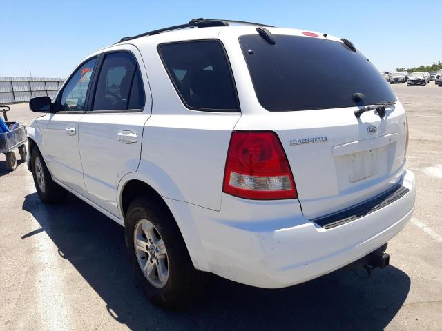 Photo 3 from auction – 2003 KIA SORENTO EX with VIN KNDJD733135067074
