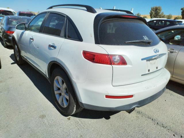 Photo 3 from auction – 2005 INFINITI FX35 with VIN JNRAS08W25X212727