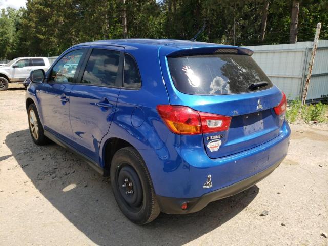 Photo 3 from auction – 2015 MITSUBISHI OUTLANDER with VIN 4A4AP3AU0FE003374