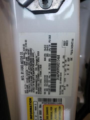 Photo 10 from auction – 2013 FORD FUSION TIT with VIN 3FA6P0K99DR215468