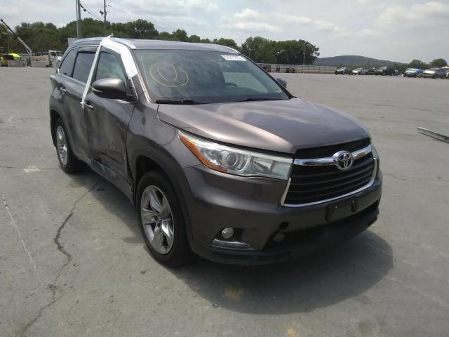 TOYOTA HIGHLANDER 2016 with VIN 5TDDKRFH3GS318442 - Photo from auction