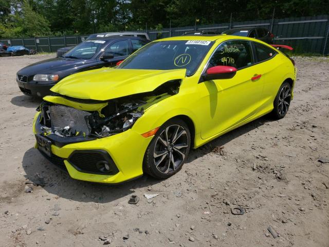 Photo 2 from auction – 2019 HONDA CIVIC SI with VIN 2HGFC3A52KH751288