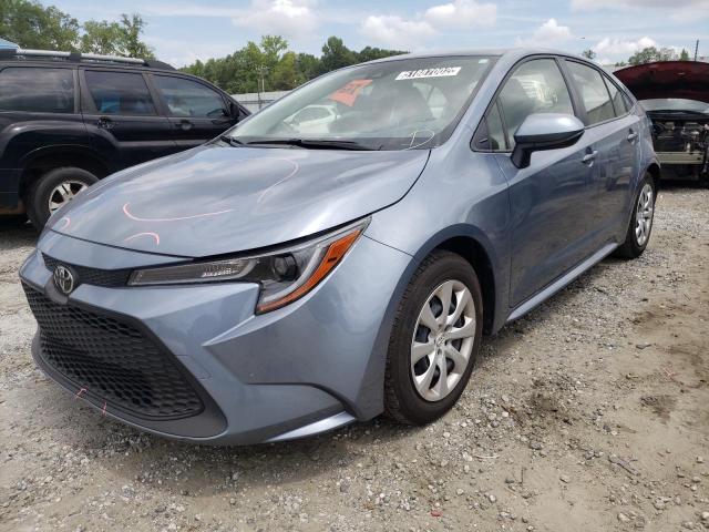 Photo 2 from auction – 2021 TOYOTA COROLLA LE with VIN JTDEPMAE1MJ173531