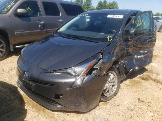 Photo 2 from auction – 2017 TOYOTA PRIUS with VIN JTDKARFU1H3037556