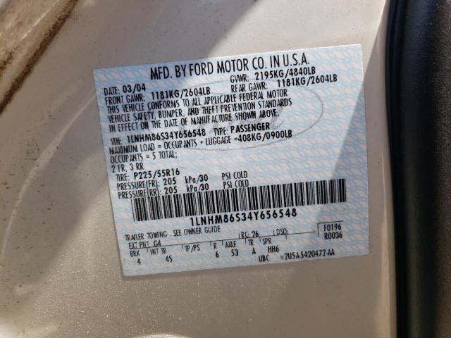 Photo 10 from auction – 2004 LINCOLN LS with VIN 1LNHM86S34Y656548