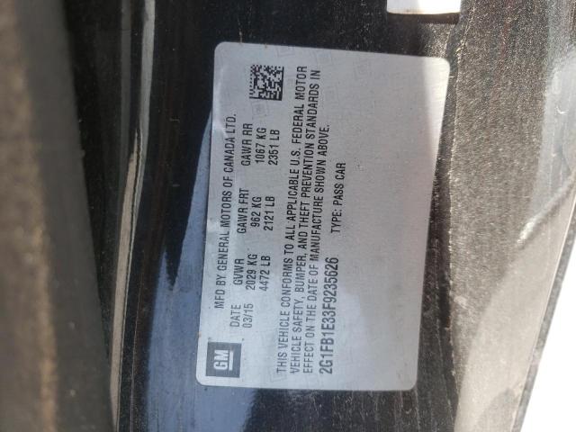 Photo 10 from auction – 2015 CHEVROLET CAMARO LS with VIN 2G1FB1E33F9235626