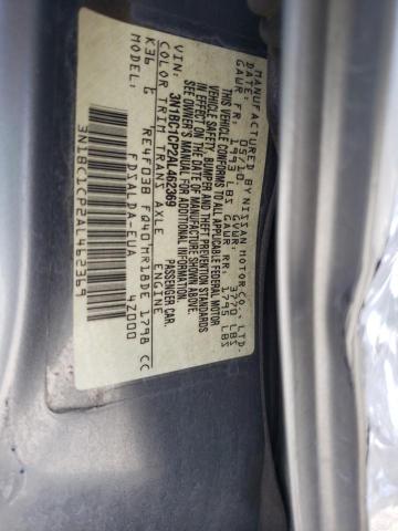 Photo 10 from auction – 2010 NISSAN VERSA S with VIN 3N1BC1CP2AL462369