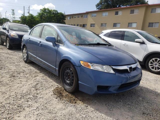 HONDA CIVIC LX 2009 with VIN 19XFA16529E048409 - Photo from auction