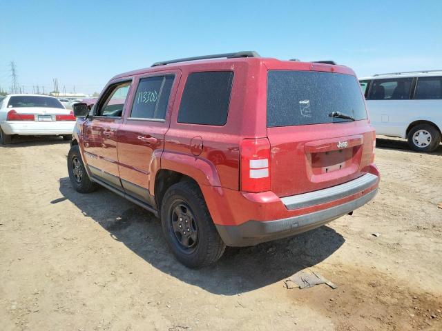 Photo 3 from auction – 2016 JEEP PATRIOT SP with VIN 1C4NJPBB9GD703240