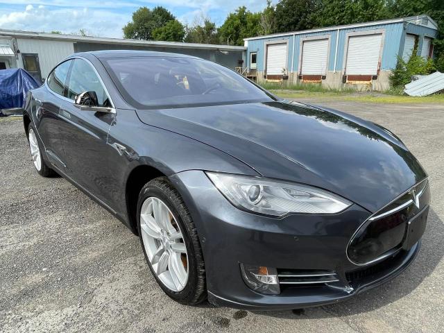TESLA MODEL S 2015 with VIN 5YJSA1E28FF117504 - Photo from auction
