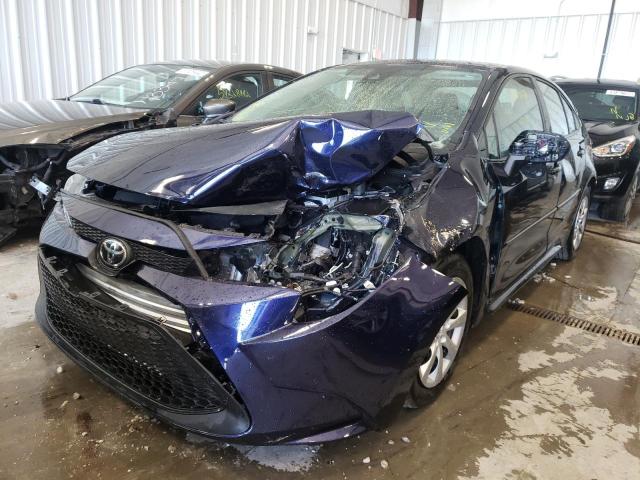 Photo 2 from auction – 2020 TOYOTA COROLLA LE with VIN 5YFEPRAE5LP088179