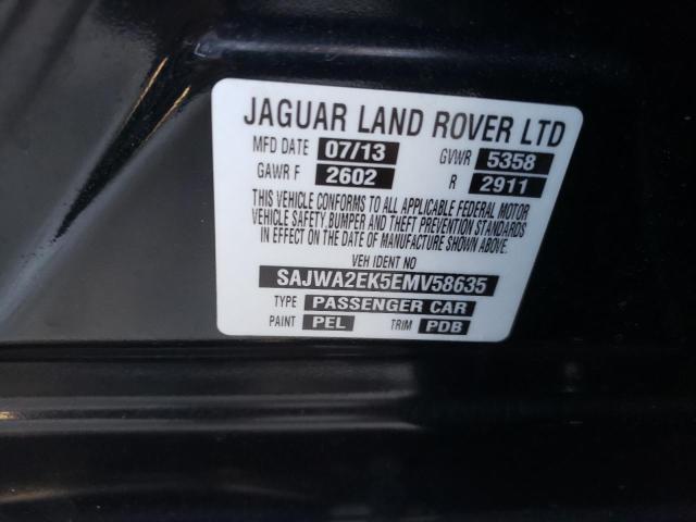 Photo 10 from auction – 2014 JAGUAR XJR with VIN SAJWA2EK5EMV58635