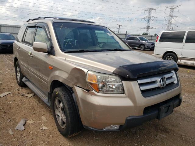 Photo 1 from auction – 2006 HONDA PILOT EX with VIN 2HKYF18636H549171
