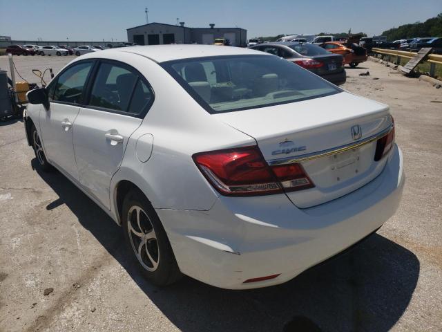Photo 3 from auction – 2015 HONDA CIVIC SE with VIN 19XFB2F75FE034701