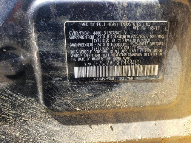 Photo 10 from auction – 2014 SUBARU FORESTER 2 with VIN JF2SJAAC3EG448480