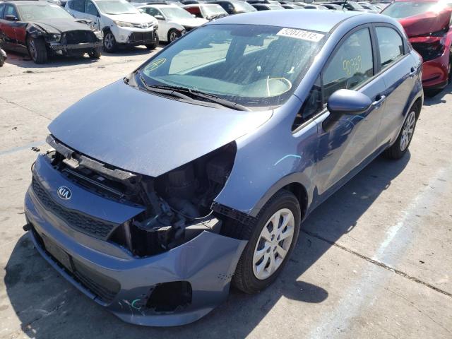 Photo 2 from auction – 2016 KIA RIO LX with VIN KNADM5A38G6639582