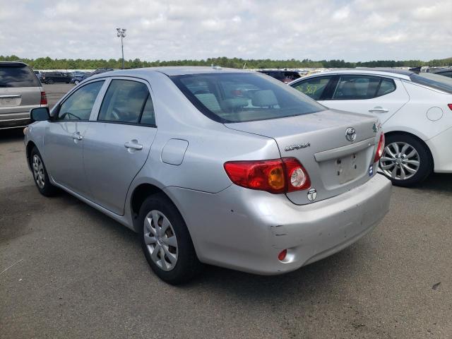 Photo 3 from auction – 2009 TOYOTA COROLLA BA with VIN JTDBL40E899082068