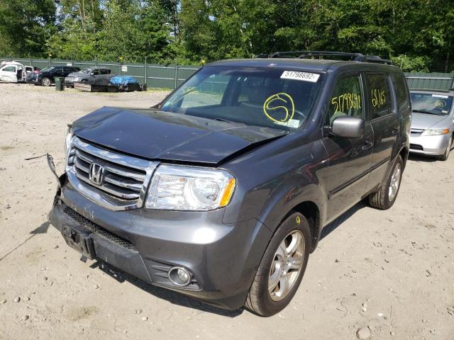 Photo 2 from auction – 2012 HONDA PILOT EXL with VIN 5FNYF4H56CB017545