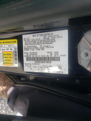 Photo 10 from auction – 2018 FORD FUSION SE with VIN 3FA6P0LU8JR138638