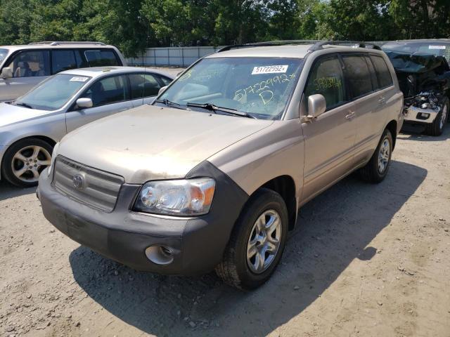 Photo 2 from auction – 2004 TOYOTA HIGHLANDER with VIN JTEGD21A240100219