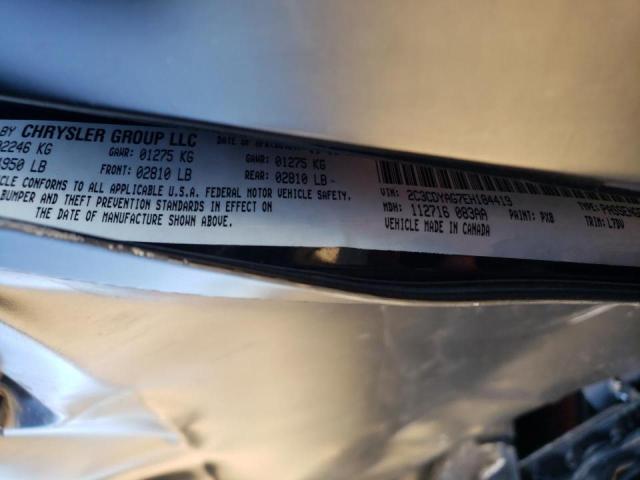 Photo 10 from auction – 2014 DODGE CHALLENGER with VIN 2C3CDYAG7EH184419