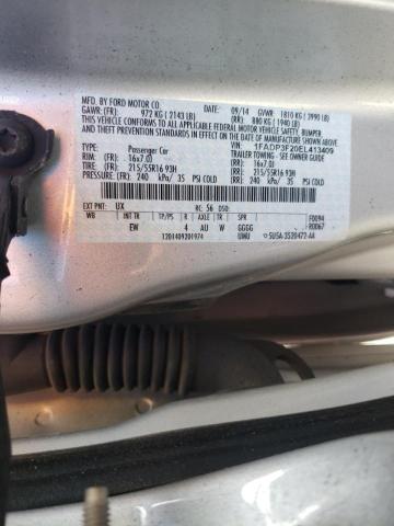 Photo 10 from auction – 2014 FORD FOCUS SE with VIN 1FADP3F20EL413409