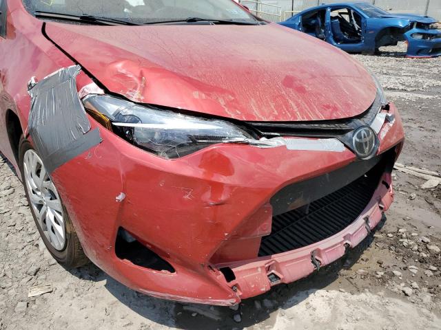 Photo 9 from auction – 2018 TOYOTA COROLLA L with VIN 5YFBURHE7JP742145