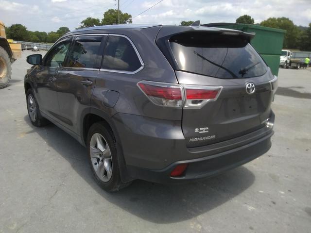 Photo 3 from auction – 2016 TOYOTA HIGHLANDER with VIN 5TDDKRFH3GS318442