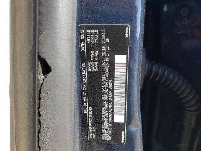 Photo 10 from auction – 2013 VOLVO S60 T5 with VIN YV1612FS7D1218040