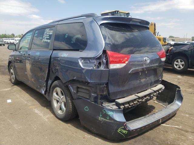 Photo 3 from auction – 2014 TOYOTA SIENNA LE with VIN 5TDKK3DC6ES519907