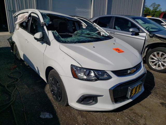 CHEVROLET SONIC 2017 with VIN 1G1JG6SH5H4152407 - Photo from auction