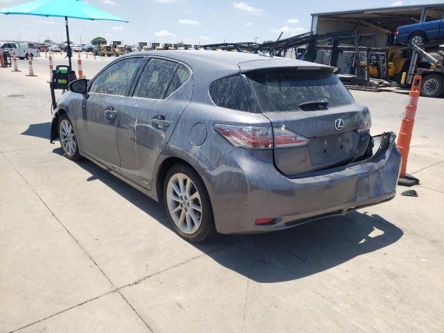 Photo 3 from auction – 2012 LEXUS CT 200 with VIN JTHKD5BH3C2078096