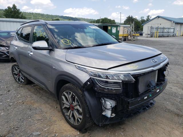 KIA SELTOS SX 2021 with VIN KNDETCA26M7074275 - Photo from auction