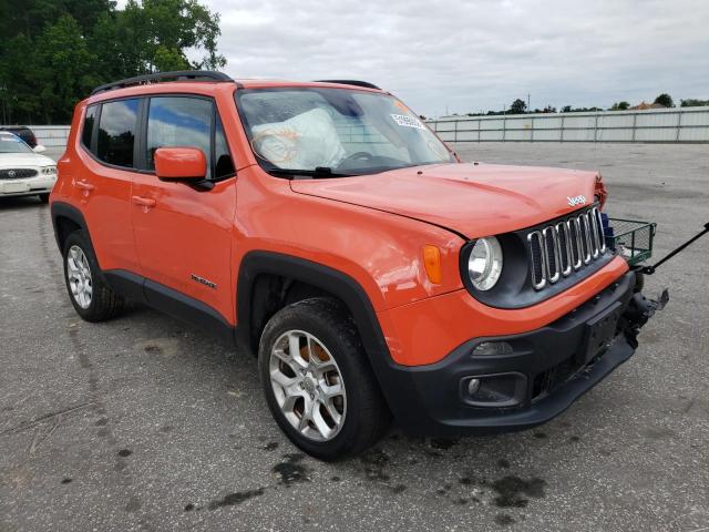 Photo 1 from auction – 2016 JEEP RENEGADE L with VIN ZACCJBBT0GPE08709