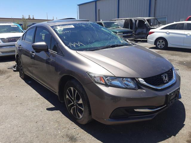 HONDA CIVIC EX 2015 مع رقم تعريف المركبة 19XFB2F84FE298985 - صورة من المزاد