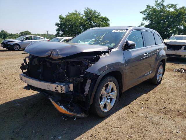 Фото 2 с аукциона – 2016 TOYOTA HIGHLANDER с VIN 5TDDKRFH9GS272244