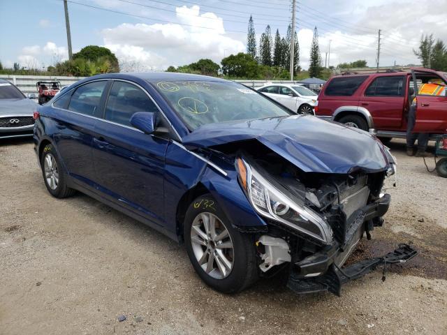 Photo 1 from auction – 2017 HYUNDAI SONATA SE with VIN 5NPE24AF2HH546162