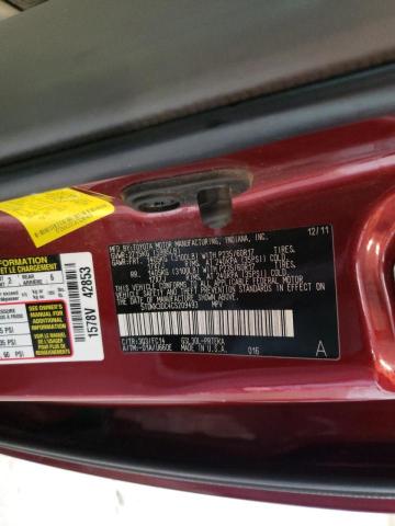 Photo 10 from auction – 2012 TOYOTA SIENNA LE with VIN 5TDKK3DC4CS209493