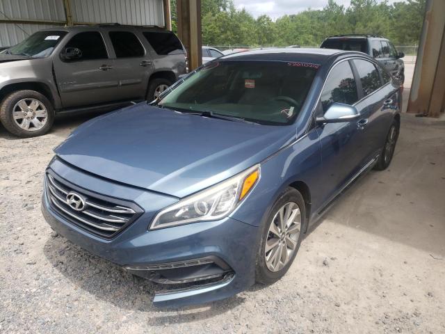 Photo 2 from auction – 2015 HYUNDAI SONATA SPO with VIN 5NPE34AF4FH228375