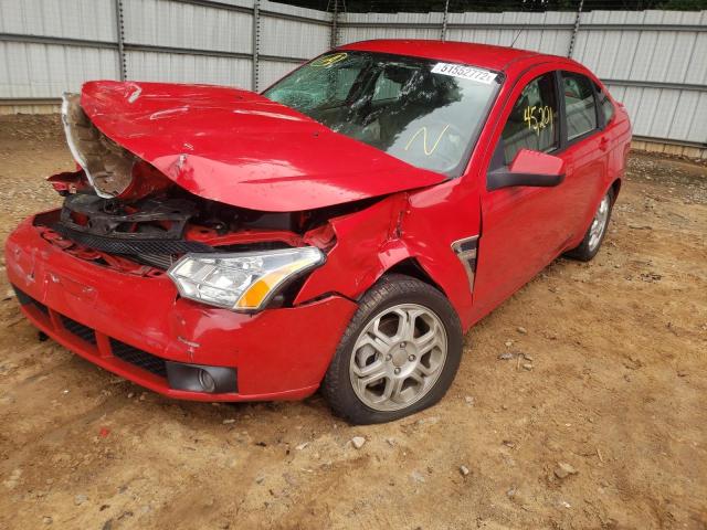 Photo 2 from auction – 2008 FORD FOCUS with VIN 1FAHP35N88W193517