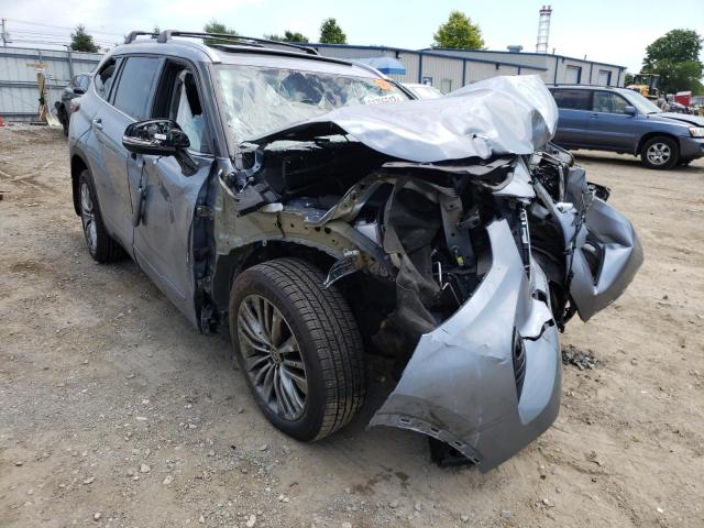 TOYOTA HIGHLANDER 2020 with VIN 5TDFZRBH4LS052580 - Photo from auction