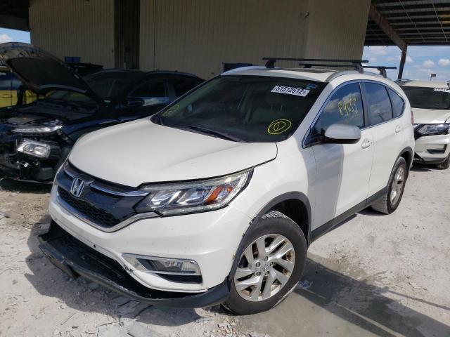 Photo 2 from auction – 2015 HONDA CR-V EXL with VIN 5J6RM3H74FL005072