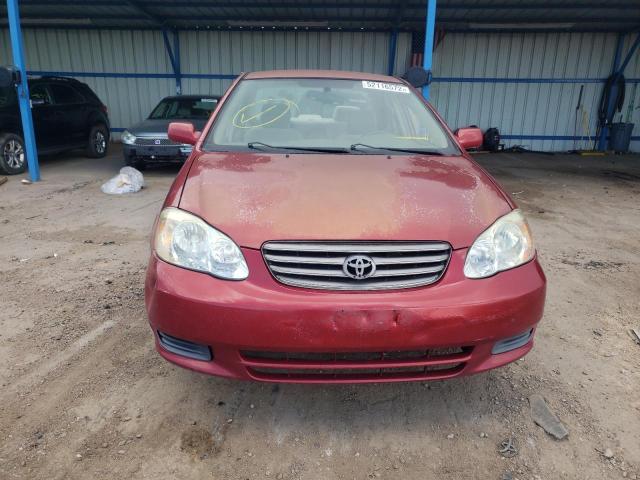 Photo 9 from auction – 2003 TOYOTA COROLLA CE with VIN 1NXBR32E53Z090540