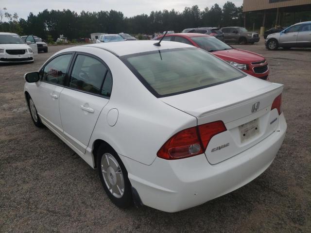 Photo 3 from auction – 2006 HONDA CIVIC HYBR with VIN JHMFA36206S018334