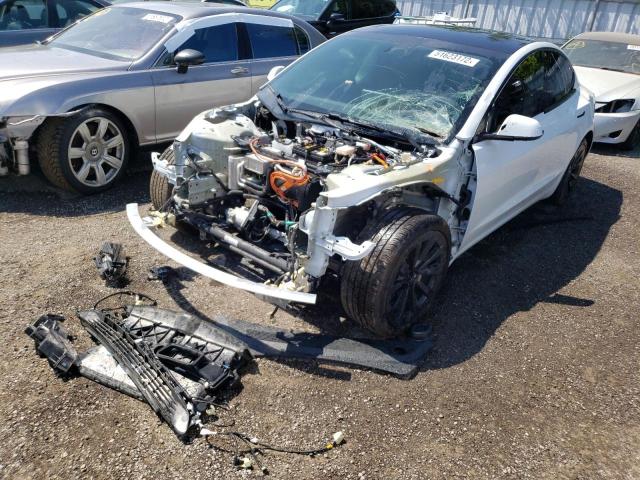 Photo 2 from auction – 2021 TESLA MODEL 3 with VIN 5YJ3E1EA2MF031280