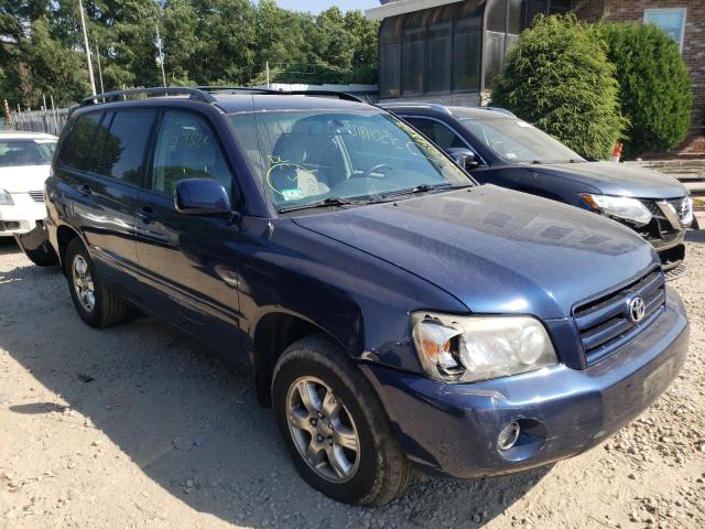 TOYOTA HIGHLANDER 2007 with VIN JTEDP21A770145462 - Photo from auction