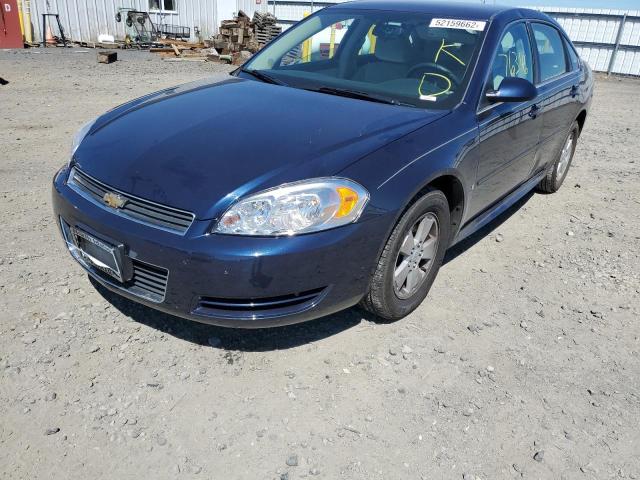 Photo 2 from auction – 2009 CHEVROLET IMPALA 1LT with VIN 2G1WT57N391185140