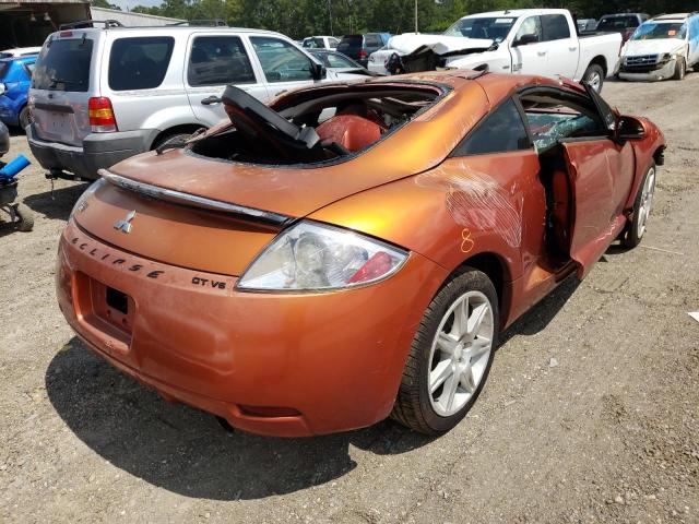 Photo 4 from auction – 2006 MITSUBISHI ECLIPSE GT with VIN 4A3AK34T76E059284
