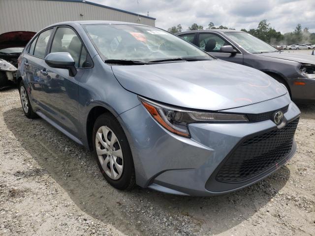 TOYOTA COROLLA LE 2021 with VIN JTDEPMAE1MJ173531 - Photo from auction